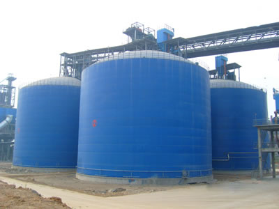 四子王水泥钢板库改造