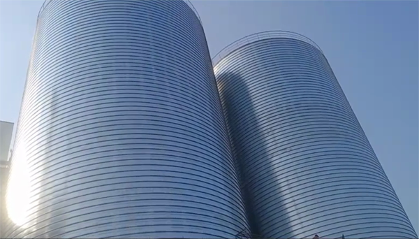 四子王2座混凝土高架卷板仓