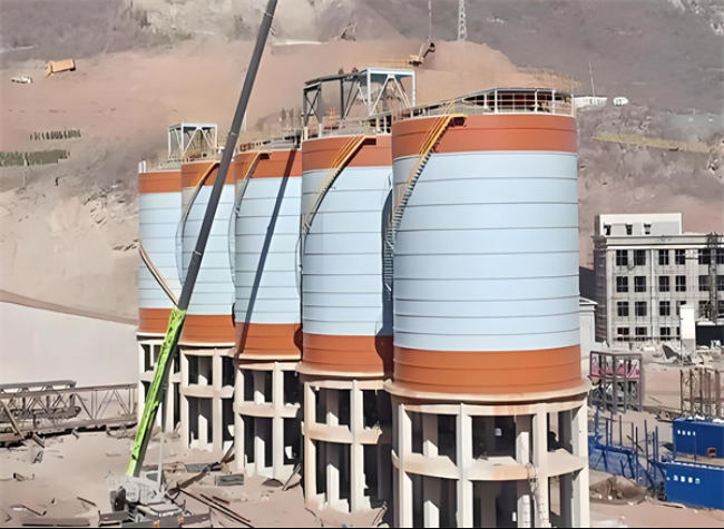 四子王高架钢板仓